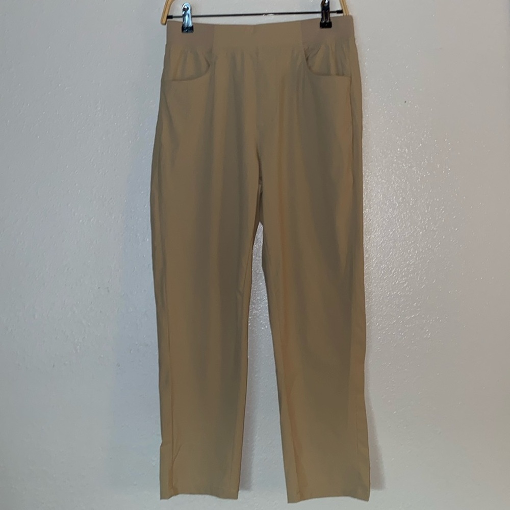 Women's Tan Ankle Pants